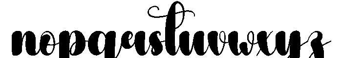 Society Font LOWERCASE