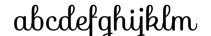 Sofia-Regular Font LOWERCASE
