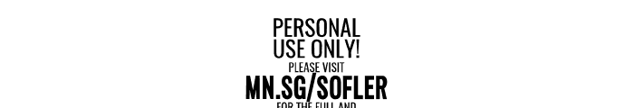Sofler PERSONAL USE ONLY Regular Font OTHER CHARS