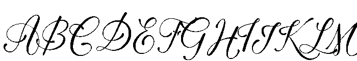 Softspoken Script Free Demo Font UPPERCASE