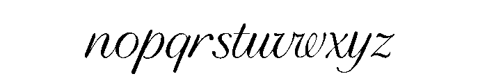 Softspoken Script Free Demo Font LOWERCASE