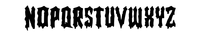 Soldado Sangriento Font UPPERCASE
