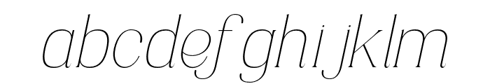 Solhene Demo Italic FONT