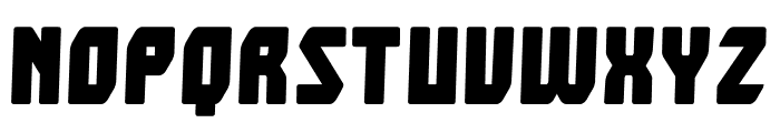 Solid Soldier Font LOWERCASE