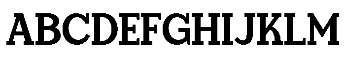 SoliverDEMO Bold Font UPPERCASE