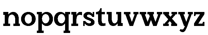 SoliverDEMO Bold Font LOWERCASE