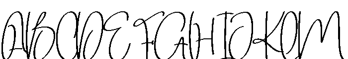 Solutions Font UPPERCASE