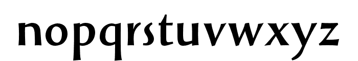 SolveigBold Font LOWERCASE