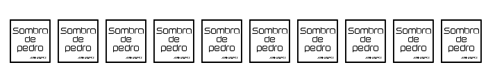 Sombras-Jed- Font OTHER CHARS