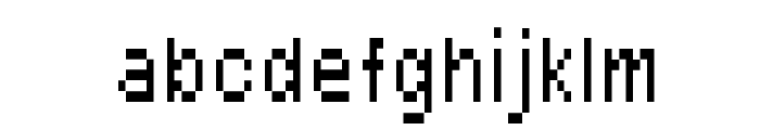 Some Acronym 2X3Y Font LOWERCASE