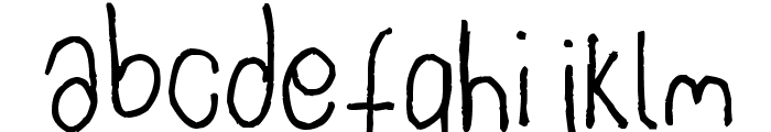 Somebercum Sans Serif Font LOWERCASE
