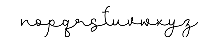Somelove Font LOWERCASE