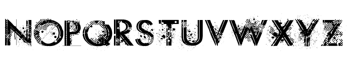 Something Dangerous Font UPPERCASE