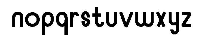 Something2 Font LOWERCASE