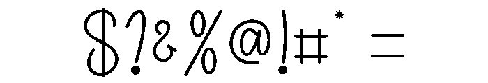 Something3 Font OTHER CHARS
