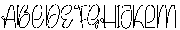 Something3 Font UPPERCASE