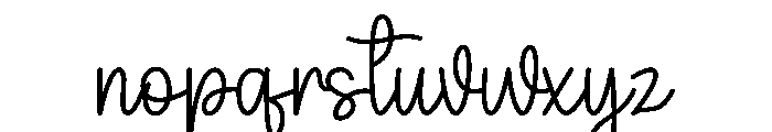 Something3 Font LOWERCASE
