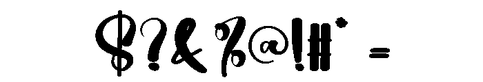Somethink Font OTHER CHARS