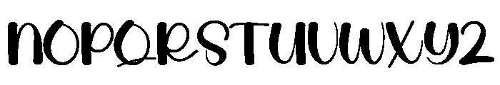 Somethink Font UPPERCASE