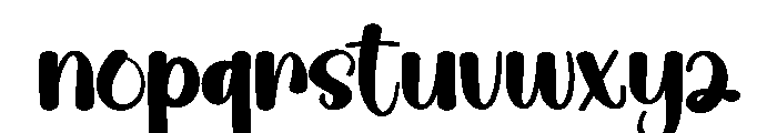 Somethink Font LOWERCASE