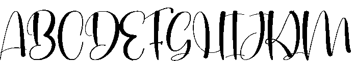 Sometime2 Font UPPERCASE