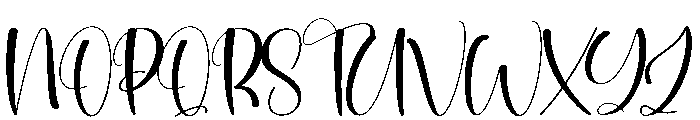 Sometime2 Font UPPERCASE
