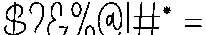 Sometimes2 Font OTHER CHARS