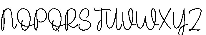 Sometimes2 Font UPPERCASE