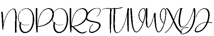 Sometimes3 Font UPPERCASE
