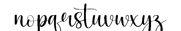 Sometimes3 Font LOWERCASE