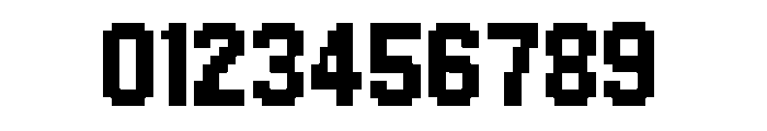 Sonic Mania Leaderboard Font Regular Font OTHER CHARS