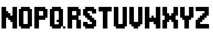 Sonic Mania Leaderboard Font Regular Font UPPERCASE