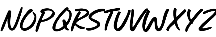 Sonic Waves Font UPPERCASE