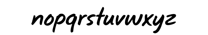 Sonic Waves Font LOWERCASE