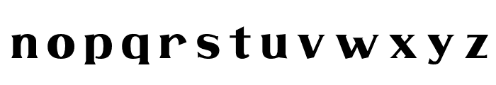 Sonnijo Normal Font LOWERCASE