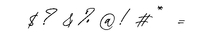 Sontheval Font OTHER CHARS