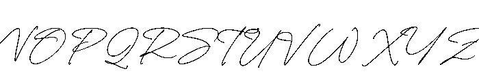 Sontheval Font UPPERCASE