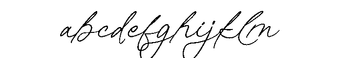 Sontheval Font LOWERCASE