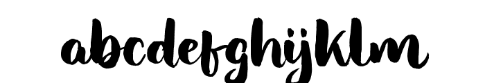 Soondae Regular FREE Font LOWERCASE