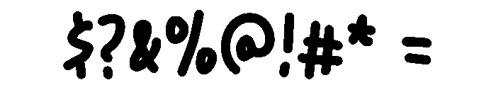 Sopazta Font OTHER CHARS