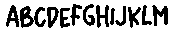 Sopazta Font UPPERCASE