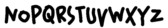 Sopazta Font LOWERCASE