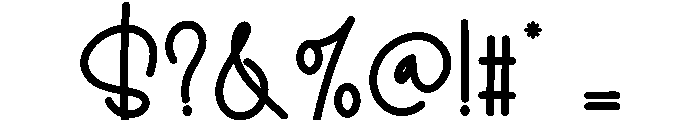 Sophia2 Font OTHER CHARS