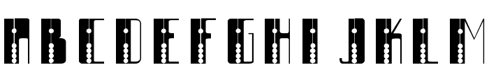 Soroban Font UPPERCASE