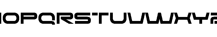 Sotech Regular Font LOWERCASE
