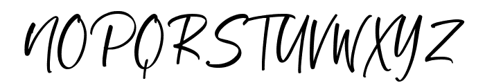 Soul Signature Font UPPERCASE