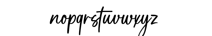 Soul Signature Font LOWERCASE