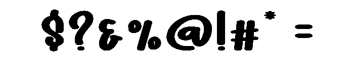Soultimate Font OTHER CHARS