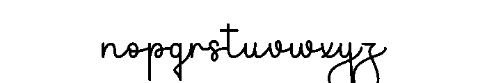 Soundtrack1 Font LOWERCASE