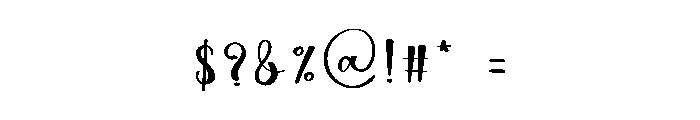 Sountime Font OTHER CHARS